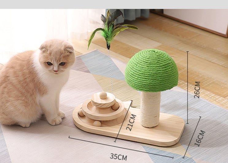 Pet Cat Tree Toys Cat Scratch Post Pet Furniture Scratching Post