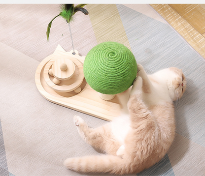 Pet Cat Tree Toys Cat Scratch Post Pet Furniture Scratching Post